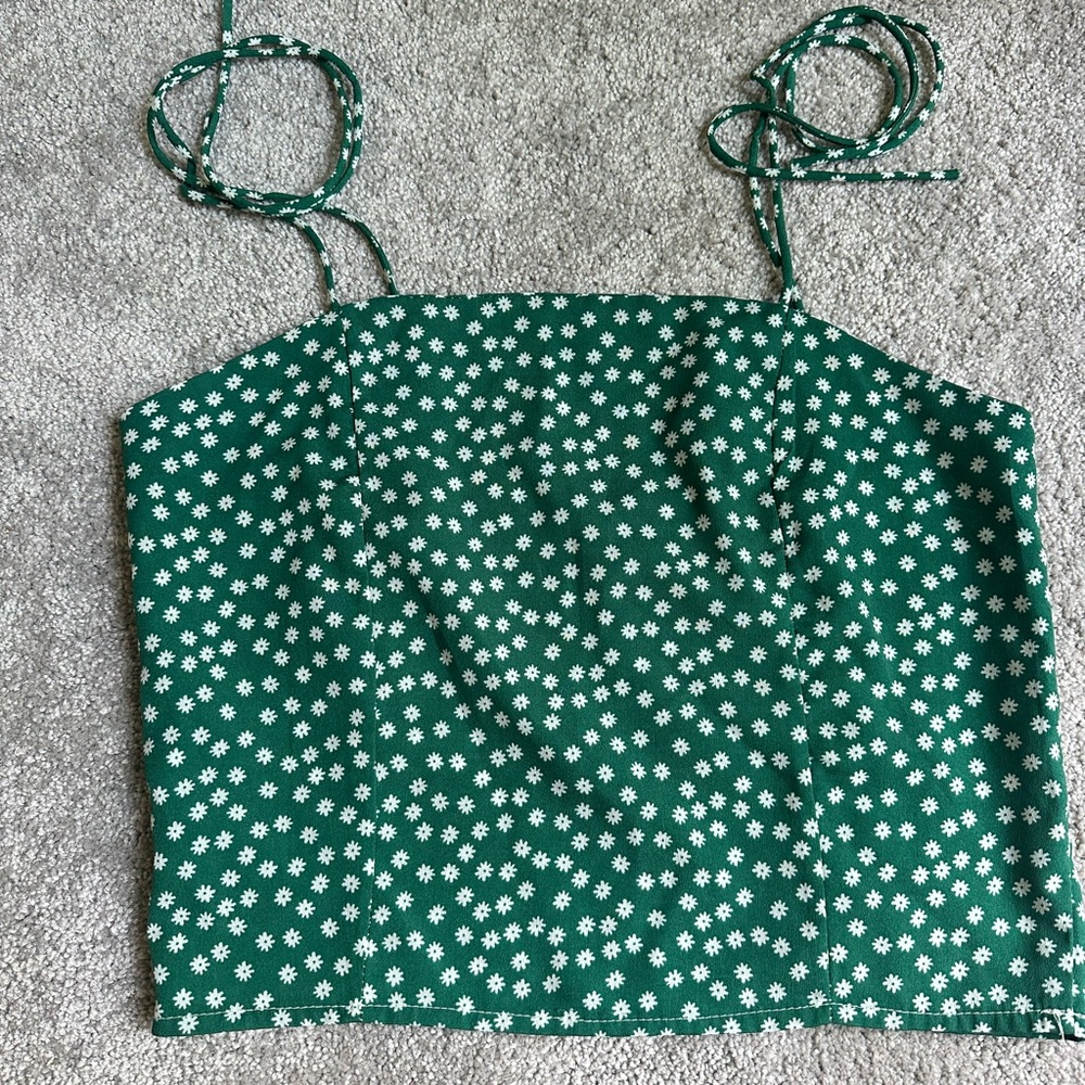Flower print top